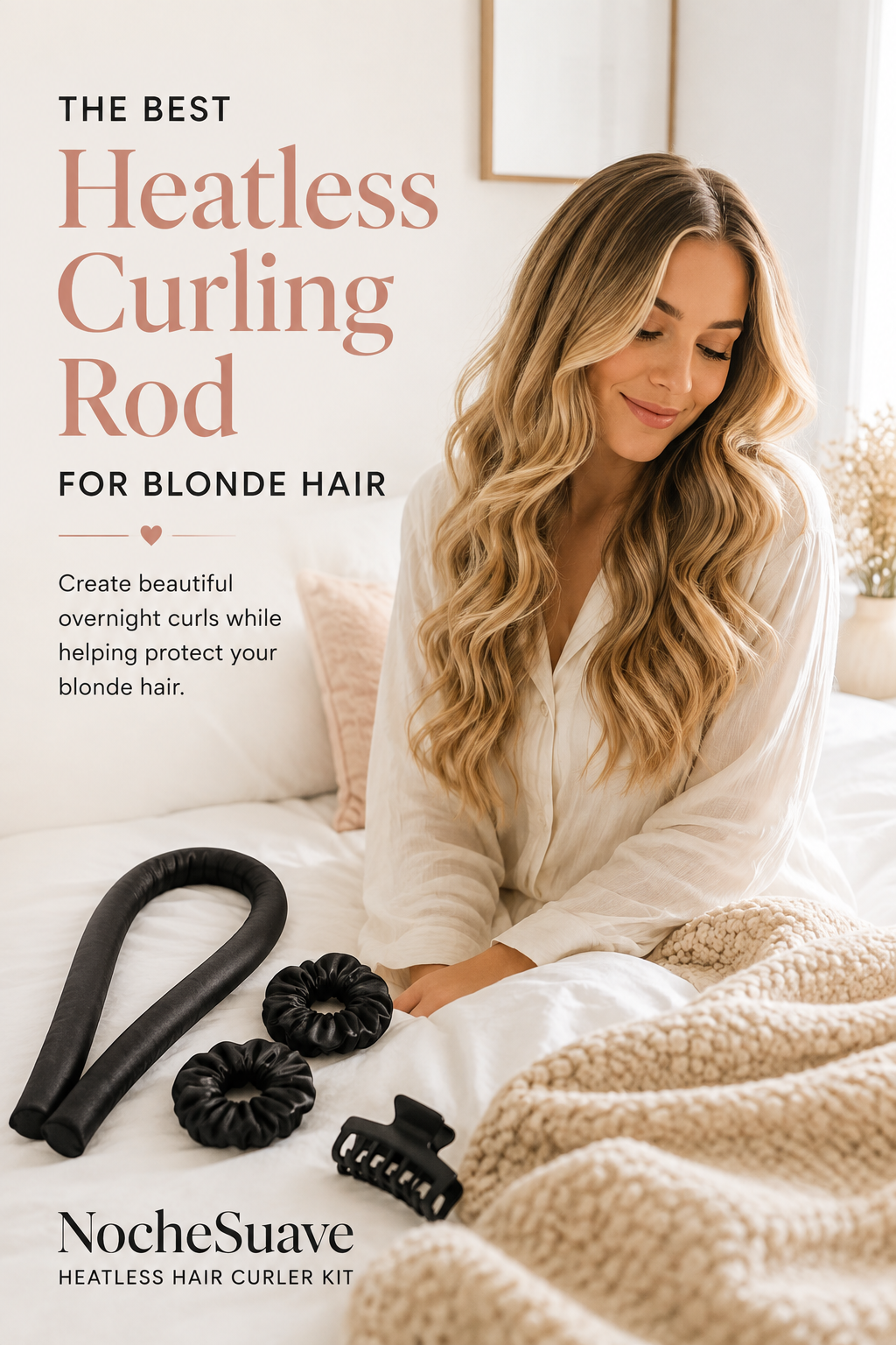 Best Heatless Curling Rod for Blonde Hair (2026 Guide)